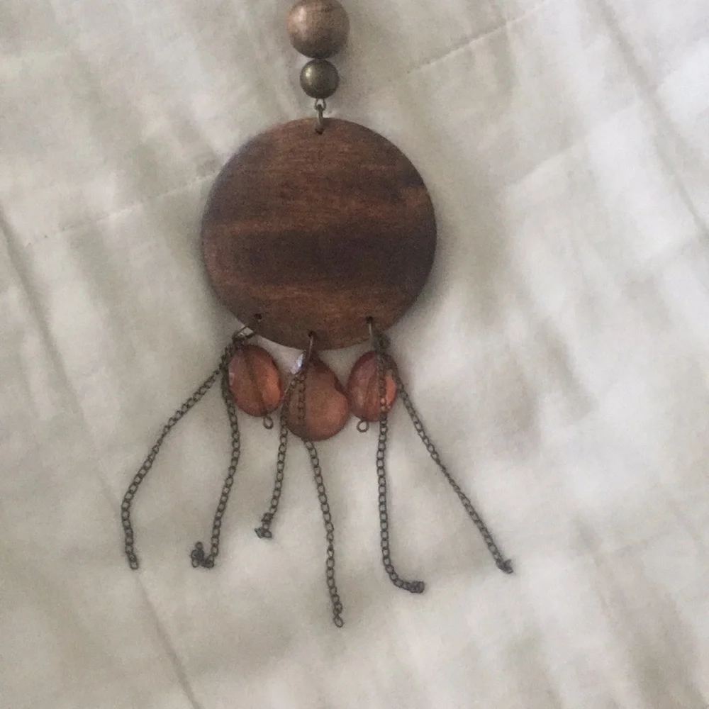 Multi-Media Shirt Necklace